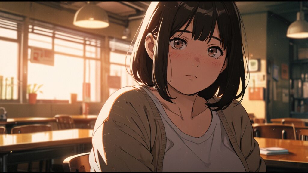 太った女の子が主役 イメージ