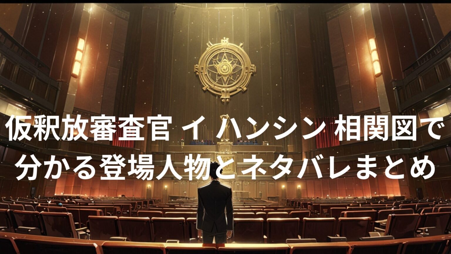 仮釈放審査官 イ ハンシン 相関図|キャスト・あらすじ・最終回まで徹底解説 | k-drama Quest