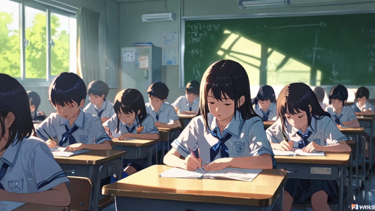 熾烈な競争を繰り広げる 子どもたち