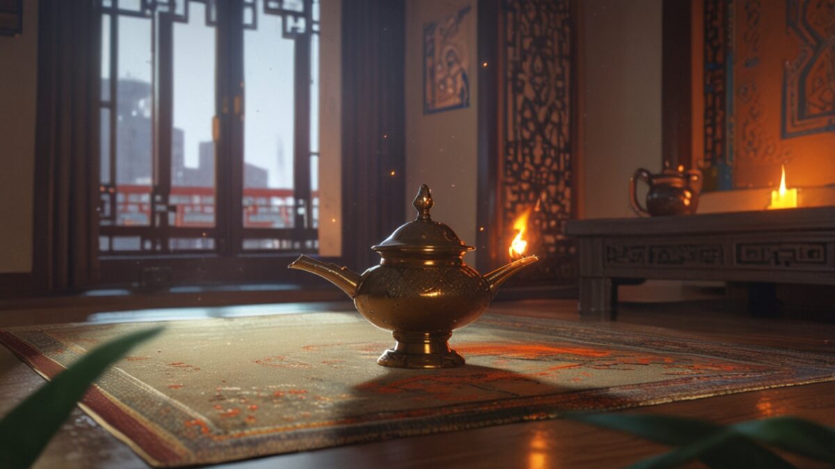 魔法のランプ イメージ