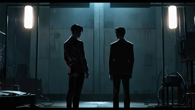 性格の異なる二人の男性 イメージ