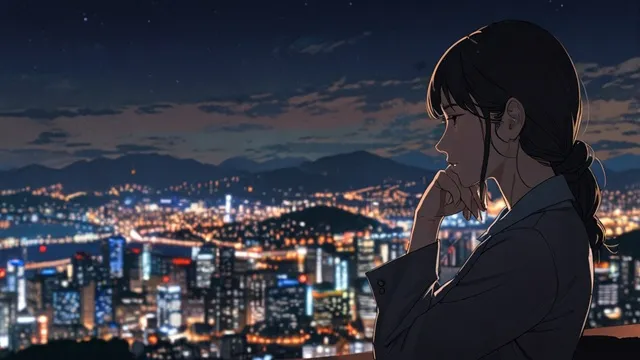 恋愛と結婚の選択に迷う主人公 イメージ