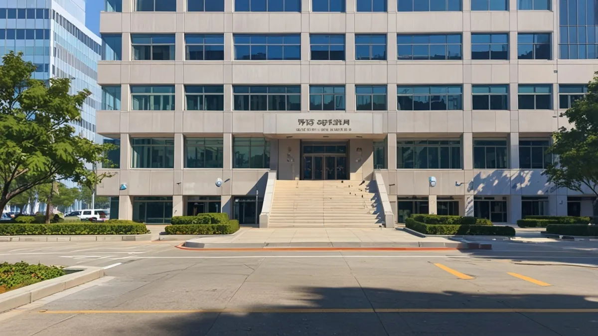 韓国の検察庁周辺