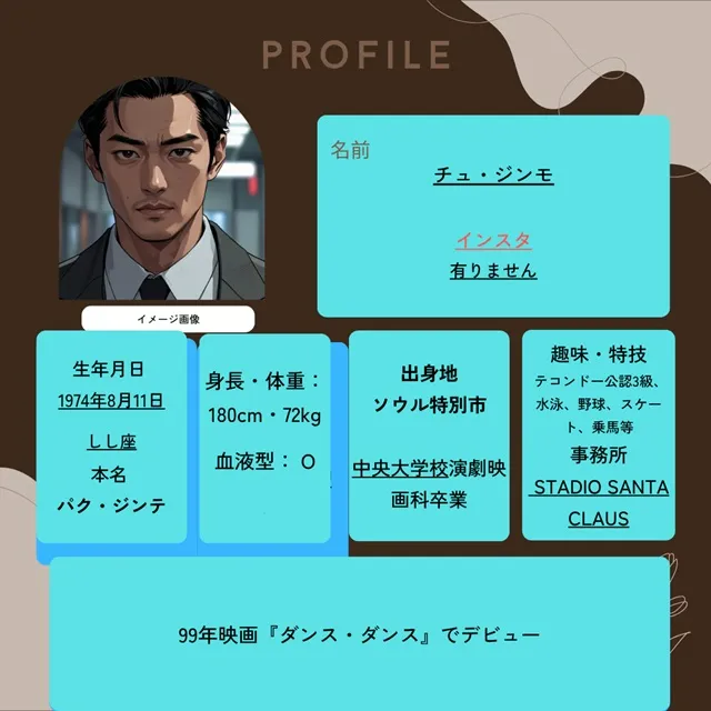チュ・ジンモ　プロフィール