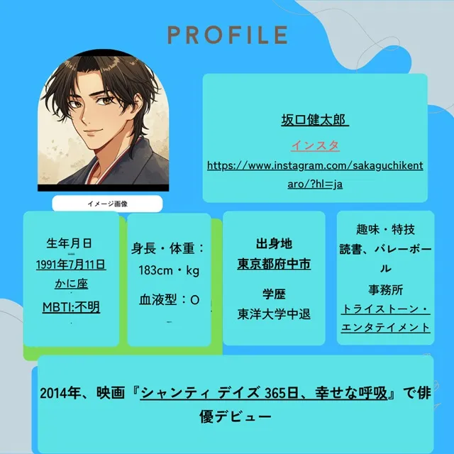 坂口健太郎 プロフィール